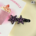 Pikkukuva 1 / 8: Y2K Star -hiusneula Shiny Star -hiusklipsit New Fashion Side Bang Du A1