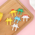 Miniatyrbillede 4 af 5: 6 Stk Bento Grøntsagsservice e Mini Småbørn Børn Frugt Til 3.3*3*1.5CM