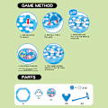Miniatyrbild 7 av 8: Ice Breaking Save The Penguin Trap Brädspel Parent-Child Fami