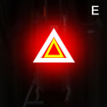 Miniatyrbilde 8 av 8: Sykkel baklys Multi Lighting Modes Led Sykkel Light Flash Tai C