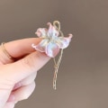 Miniatyrbilde 1 av 8: Temperament Sense Water Lily Emalje Lily Flower Brosjer For Wo Pink