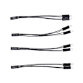 Miniatyrbild 3 av 8: Moderkortsbrytare Power SW/ÅTERSTÄLL SW/HDD LED/ Power LED 1 till 2 Dub 4Pcs/Set