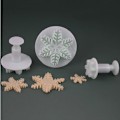 Pikkukuva 4 / 8: XMAS 3kpl Snowflake Fondant Cake Koristeluun Sugarcraft ter Plun