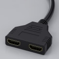 Miniatyrbillede 5 af 8: 1080P HDMI Splitter Adapter Kabel 2 Dual Port Y Splitter 1 i 2