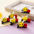 Miniatyrbilde 5 av 8: 1 Stk e Cartoon Bee Hårnål For Jenter Kvinnelig Hårklemmer Hår Acc
