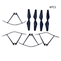 Miniatyrbillede 2 af 7: FOLD Drone Reservedelssæt Propeller Blade Props Guard Protec A