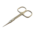 Miniatyrbillede 2 af 8: Rustfrit stål buet spids tyndt blad icle saks negle klip