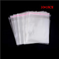 Miniatyrbilde 1 av 8: 100 stk/pose OPP Clear Seal Selvklebende plastsmykker Hjem Pa 10*18CM