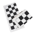 Pikkukuva 7 / 8: PU-nahka pehmeä turnausshakkilauta lasten koulutukseen 43X43CM