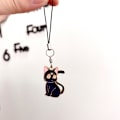 Miniatyrbillede 7 af 8: Mobiltelefon Lanyard Universal Cat Phone Strap Til IPhone Case Brown
