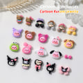 Pikkukuva 3 / 8: 10kpl Sarjakuva Kuromi Kiti Kissan ja Koiran Nail Diamond Resin Wearin DZ791-22