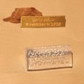 Miniatyrbillede 7 af 8: 1Pc 3D Bogstaver Akryl Form Negle Art Dekorationer Figur DIY Des