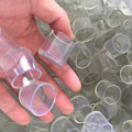 Miniatyrbild 8 av 8: Transparent Gummi Golvstol Anti Scratch Protector Cap Möbler White 16mm