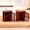 Miniatyrbillede 4 af 8: 1:12 Dukkehus Miniature Vægskab Hængende Opbevaringsskab A