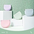Miniatyrbilde 4 av 8: Silikonholdereske Protesoppbevaring Usynlig tannregulering Box Mou Orange
