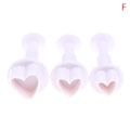 Pikkukuva 1 / 8: Muoviset Flower Fondant Cake Tools Sugar Craft Plunger ter Bakin F