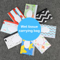 Miniatyrbillede 2 af 8: Bærbar Baby Wet Wipes Bag Tissue Box Container Miljøvenlig R C