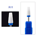 Miniatyrbillede 1 af 8: 1 STK keramisk wolfram neglebor fil til elektrisk manicure A11