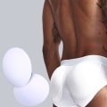 Pikkukuva 2 / 5: 2 kpl Hip Shaper Pehmustetut alushousut Butt Pad Miesten alusvaatteet Sponge Pad White