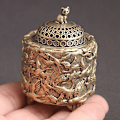 Miniatyrbillede 5 af 8: Rødkronet Trane Røgelse Brænder Buddhisme Røgelse Pinde Holder