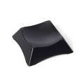 Miniatyrbillede 3 af 5: Bold Display Holder Stativ Understøttelse Base Til Fodbold Rugby Maze B Black