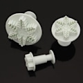 Pikkukuva 3 / 8: XMAS 3kpl Snowflake Fondant Cake Koristeluun Sugarcraft ter Plun