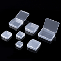 Pikkukuva 2 / 8: Mini Square Boxes kirkas muovinen korujen case D