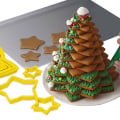Miniatyrbilde 2 av 8: 6 Stk/sett Juletre Cookie ter Stjerner Form Kake Kjeks ter