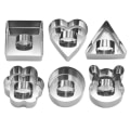 Miniatyrbilde 6 av 8: 1 stk rustfritt stål kakeform DIY Mousse Cake Cartoon Sushi Mo Bear