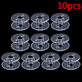 Miniatyrbilde 1 av 8: 10/50 stk. Plastspoler Syspoler for trådspoler P10