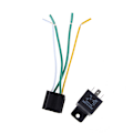 Miniatyrbild 2 av 5: Bil Auto DC 12V Volt 40A Automotive 4 Pin 4 Ledare Relä & Socket
