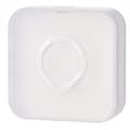 Tom luftkudde Puff Box Portabel kosmetisk case Contai White