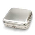 Miniatyrbilde 5 av 8: Rustfritt stål firkantet lomme Askebeger metallskuff med lokk Port