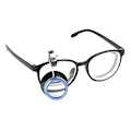 Miniatyrbild 4 av 8: 5X 10X 20X Clip-On Eye Eyeglass Magnifier Portable Eyepiece Pro A3