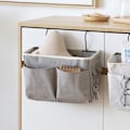Miniatyrbillede 4 af 8: Caddy Hanging Organizer Sengeopbevaringspose til køje og sovesal R Gray