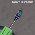 Pikkukuva 1 / 8: Volframiteräksinen Nail Art Drill Bit Geel pedikyyri poisto Rotary M C Radium color