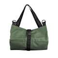 Pikkukuva 5 / 5: Roll Up Tool Bag Canvas Tool Pouch Organizer Kestävä ripustus Green 48*28.5cm