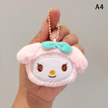 Pikkukuva 1 / 8: Sarjakuva Sanrio Pehmo Avaimenperä Nukke Lelut Avaimenperät Kuromi A4