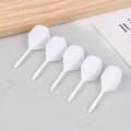 5/10 st integrerad dartaxel och vingar Anti-fall 2BA skruv I White 5pcs