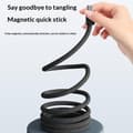 Miniatyrbillede 5 af 8: 100W Magnetisk Kabel USB C til Type C Hurtigoplader til Telefon A