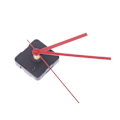 Miniatyrbillede 4 af 5: Silent Clock Viser Quartz Vægur Mekanisme Bevægelse Red