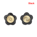 Miniatyrbilde 1 av 5: Bagasjeveske Magnetiske knapper for kvinner Håndlaget DIY-veske Acc Black Black