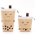 Pikkukuva 1 / 5: Pysyvä case ja teleskooppinen kynäpidike Kawaii-paperi Coffee