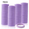 50 st 4 cm mjuka stretchiga nylonpannband med hög elasticitet hårband A6