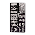 Miniatyrbillede 3 af 5: Søm Stempling Plader Udskrivning Stencil Manicure Art Stamp DM1