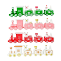 Miniatyrbillede 2 af 5: 2022 Juletog Ornamenter Net Berømthed Tog Ornamenter Ch White