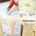 Miniatyrbild 2 av 7: 6 ark My Little Friend DIY Schema Diary Calendar Filofax D