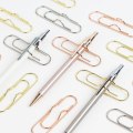 Miniatyrbilde 2 av 8: Multi-Purpose Paper Clips Paper Fix Clips Pen Clips Notebook Pi Rose Gold