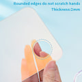 Miniatyrbillede 7 af 8: Kosmetisk Nail Art Makeup Polering Blanding Palette Rustfri Ste A5