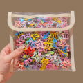 Pikkukuva 4 / 8: 3/10 kpl Bobby Pin Girl Colorful Stars Barrettes Metal Snap Clip G